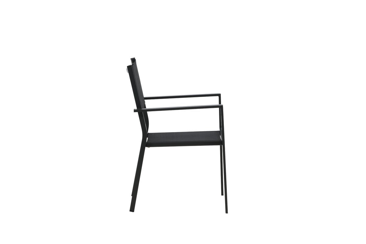 2er Set - Gartenstuhl Karibik aus Aluminium/Textilene