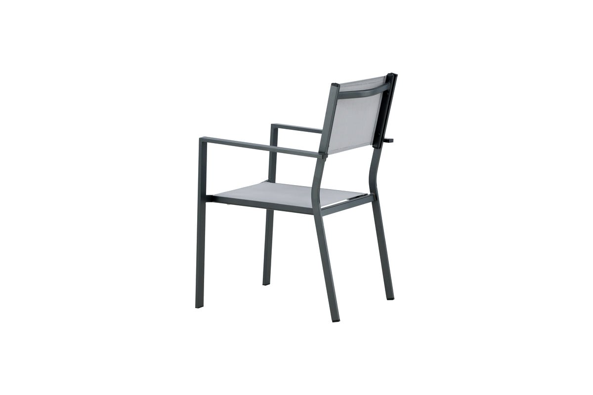 2er Set - Gartenstuhl Karibik aus Aluminium/Textilene