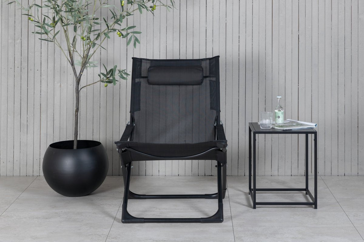 2er Set - Sonnenliege Zephyr aus Aluminium/Polyester