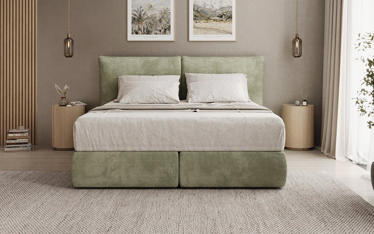 Boxspring posteľ Pillo v Mančesteri