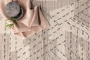 Badematte Amed - aus warmen Beige- und Grautönen aus Baumwolle