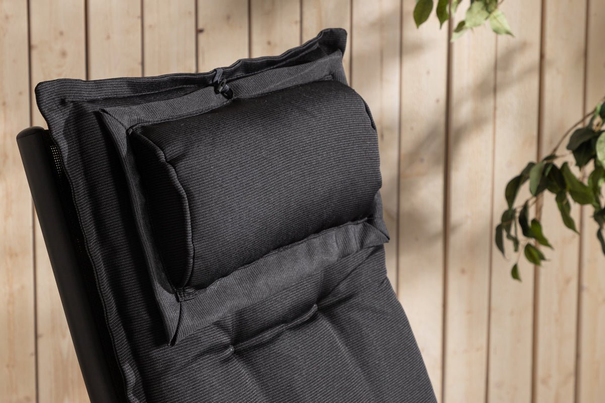 Sada 6 ks - Záhradné vankúše na stoličky Siena z polyesteru v 4 farbách