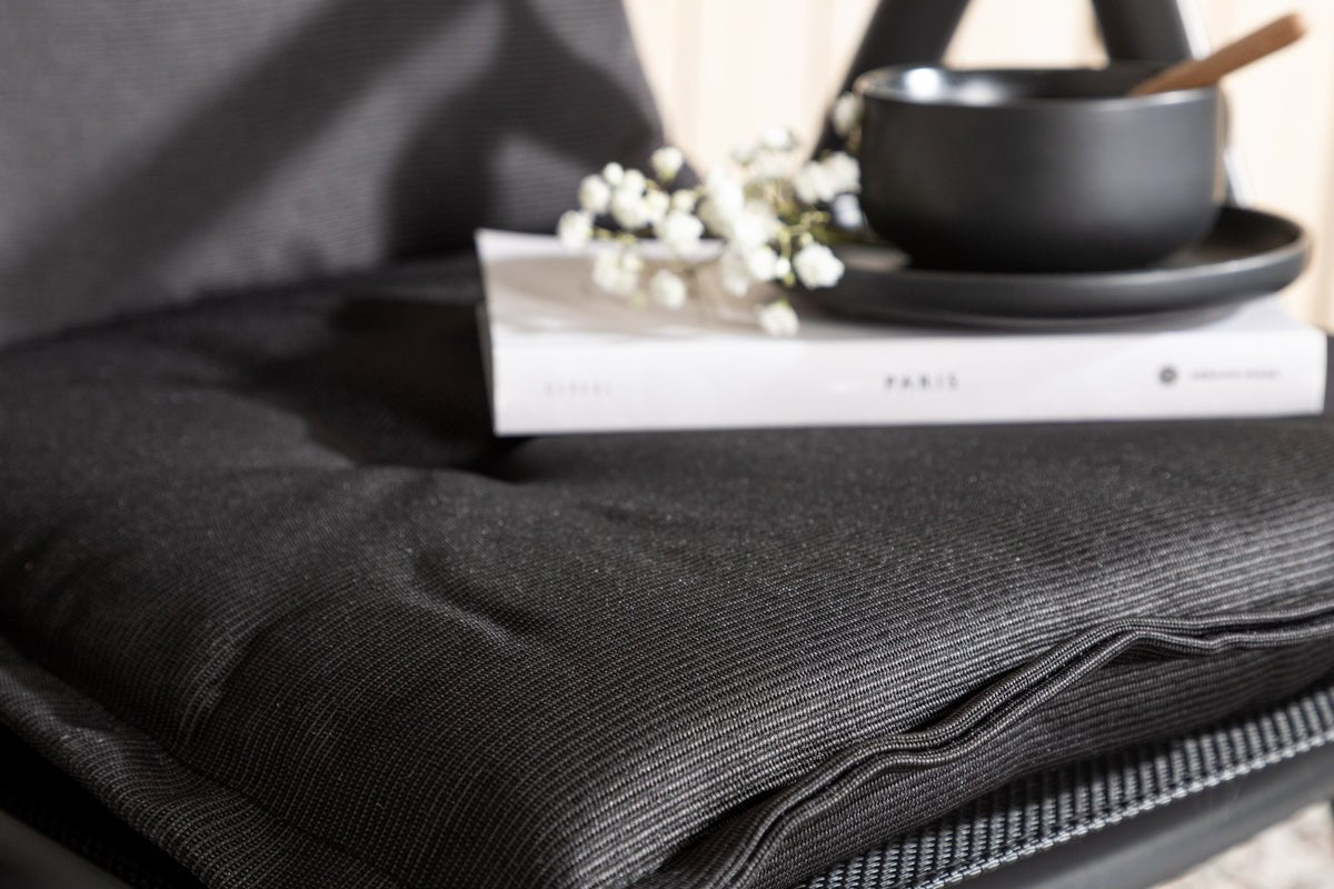 Sada 6 ks - Záhradné vankúše na stoličky Siena z polyesteru v 4 farbách