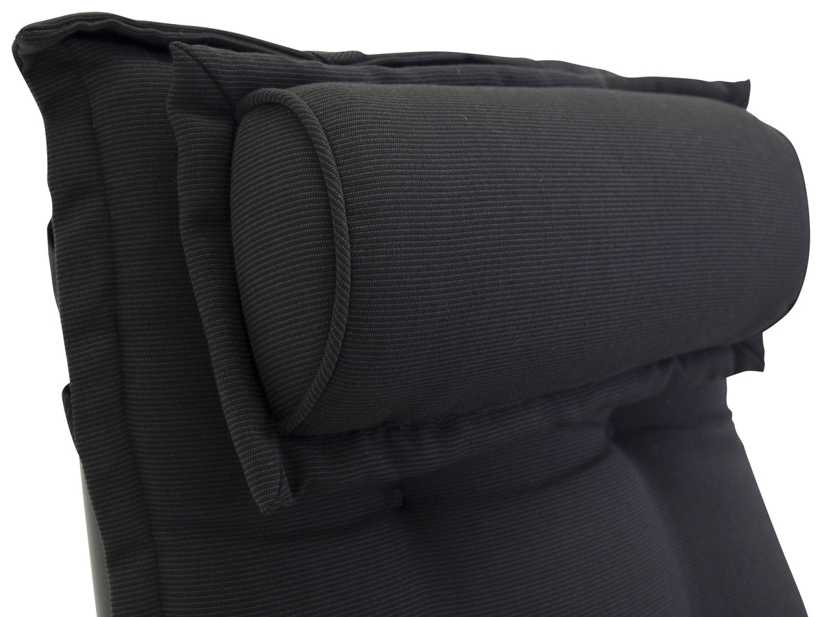 Sada 6 ks - Záhradné vankúše na stoličky Siena z polyesteru v 4 farbách