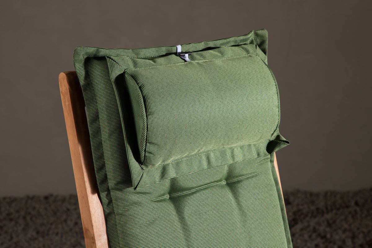 Sada 6 ks - Záhradné vankúše na stoličky Siena z polyesteru v 4 farbách