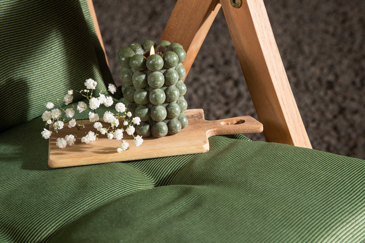 Sada 6 ks - Záhradné vankúše na stoličky Siena z polyesteru v 4 farbách