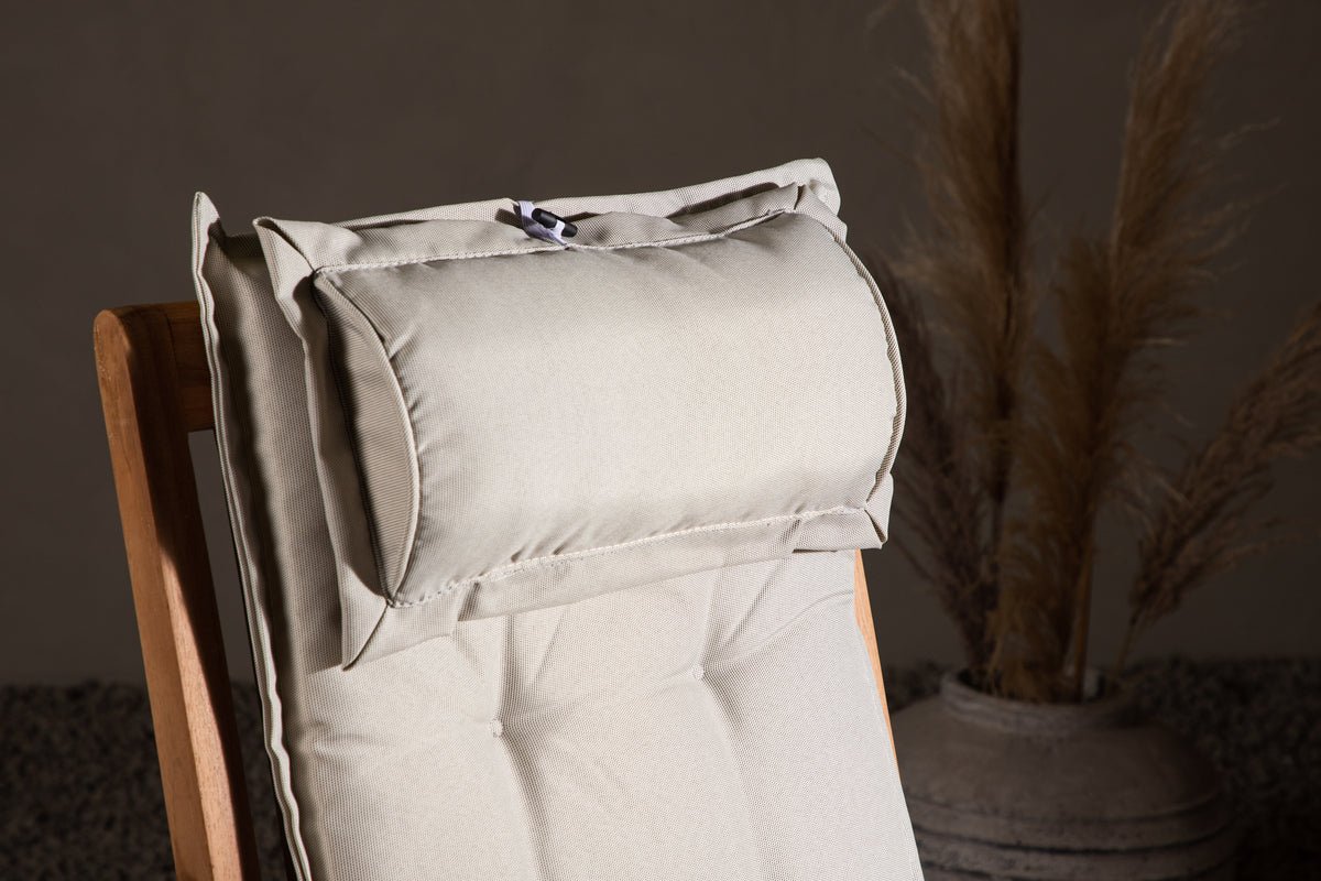 Sada 6 ks - Záhradné vankúše na stoličky Siena z polyesteru v 4 farbách