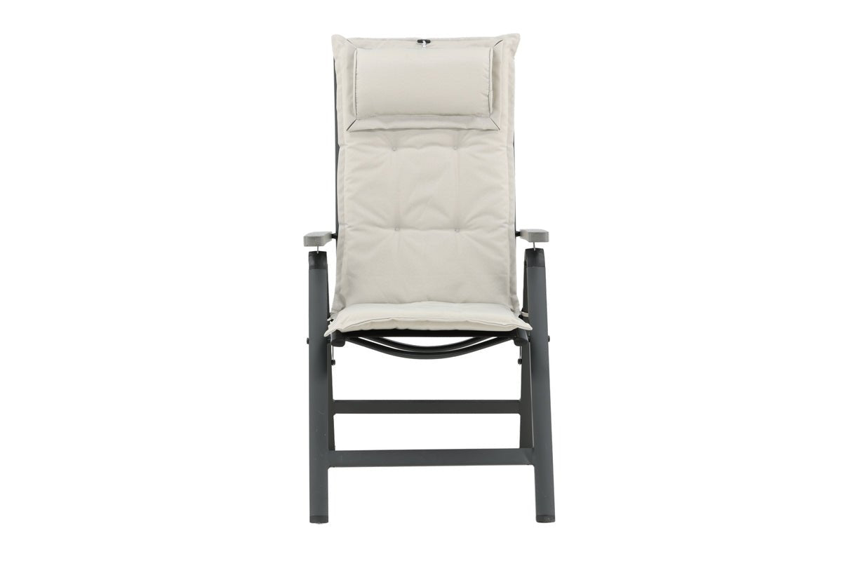 Sada 6 ks - Záhradné vankúše na stoličky Siena z polyesteru v 4 farbách