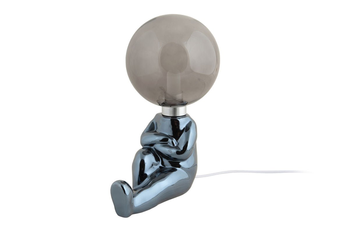 Tischlampe Antman (sitzend)  - Designlampe Hochglanz beschichtet mit LED