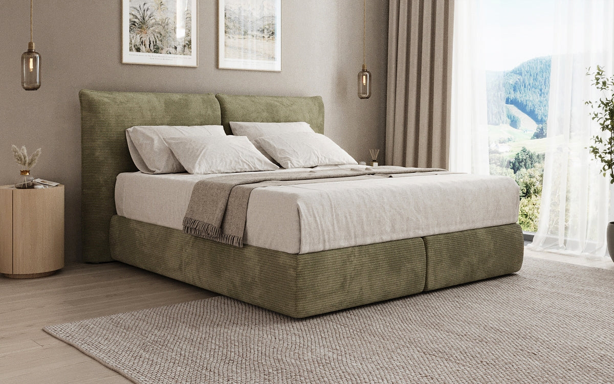 Boxspring posteľ Pillo v Mančesteri