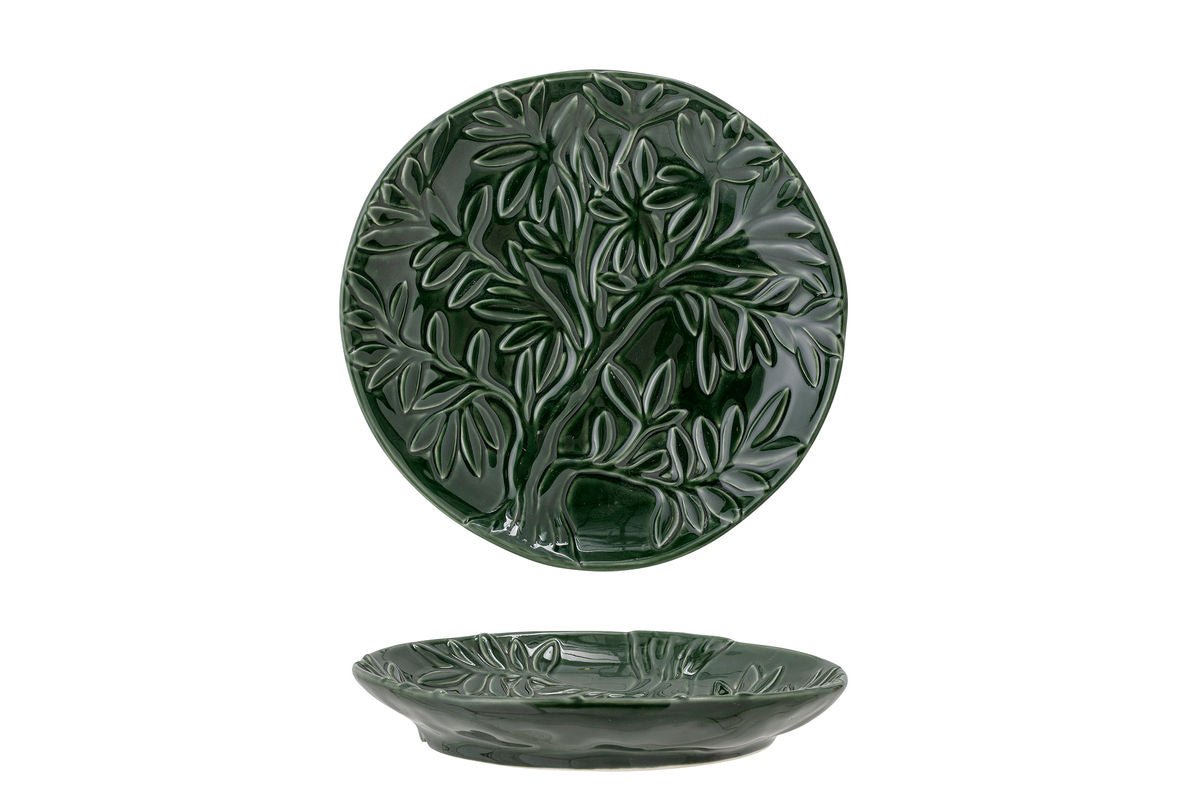 Taniere Noemi – vyrobené z kameniny – s listovou štruktúrou