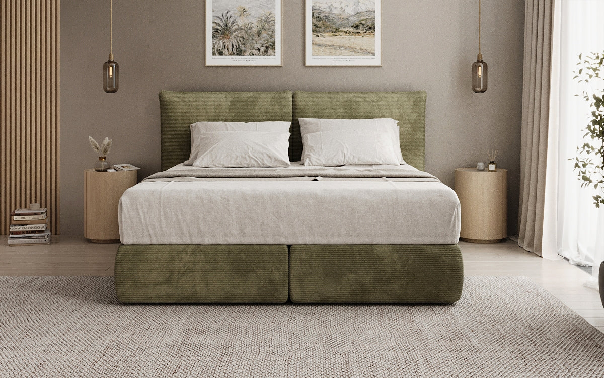 Boxspring posteľ Pillo v Mančesteri