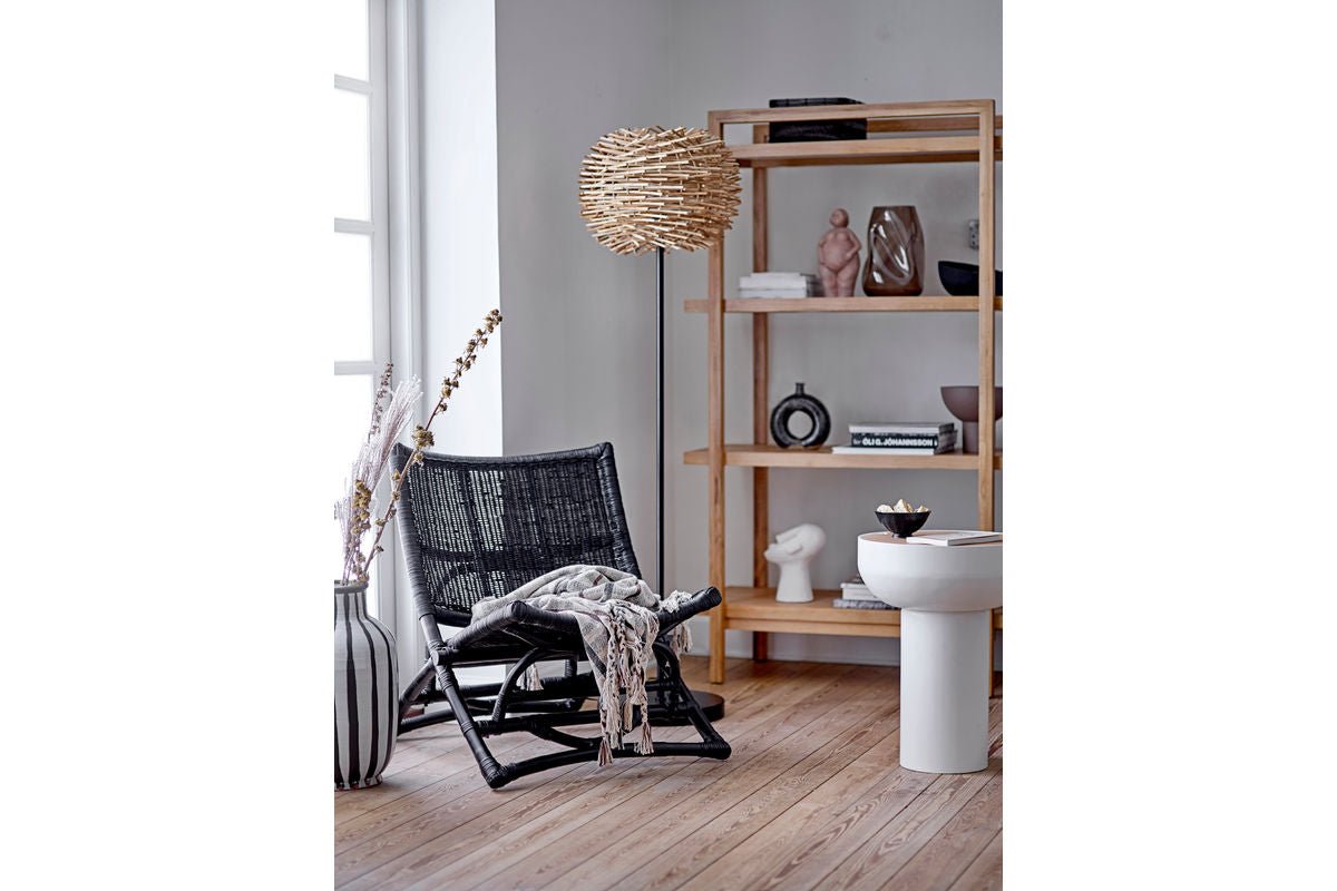 Váza "Nirvana" - hnedá dekoratívna váza zo skla