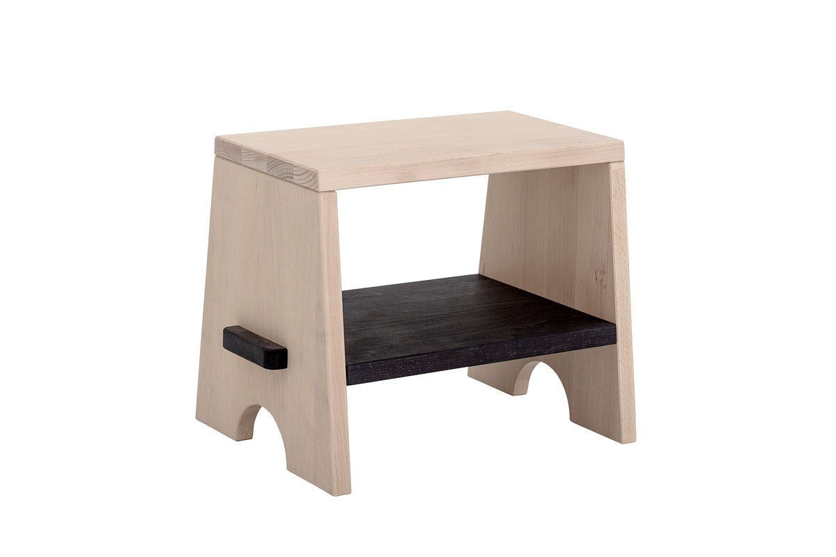 Detská stolička Nina – Podstavec z bukového dreva do kúpeľne a kuchyne