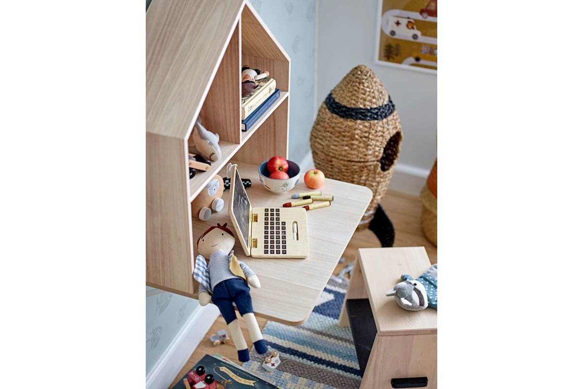 Detská stolička Nina – Podstavec z bukového dreva do kúpeľne a kuchyne