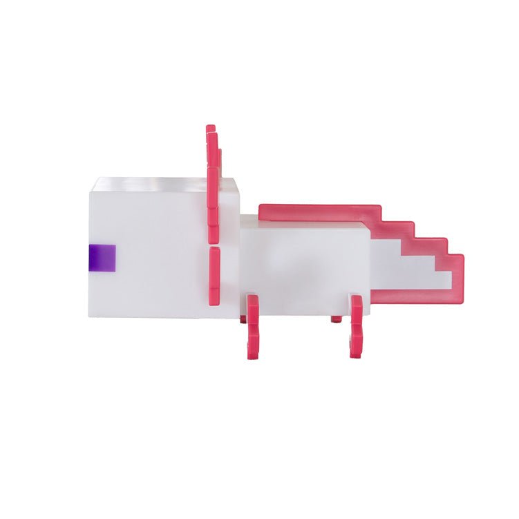 Minecraft LED stolná lampa „Axolotl“ – s batériou a USB-C