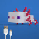 LED stolová lampa Minecraft Axolotl – s akumulátorom a USB-C