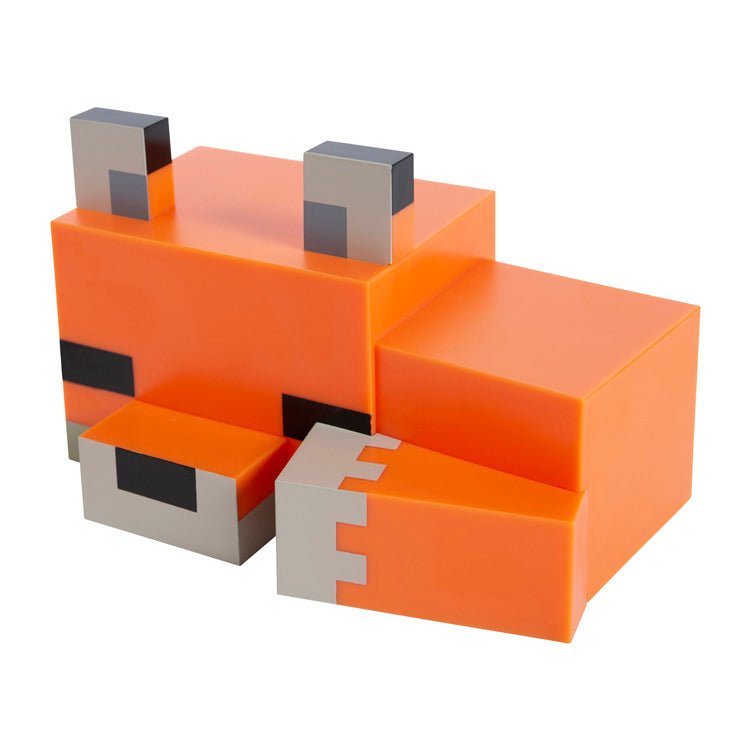 Minecraft LED stolná lampa „Fuchsbaby“ – s batériou a USB-C