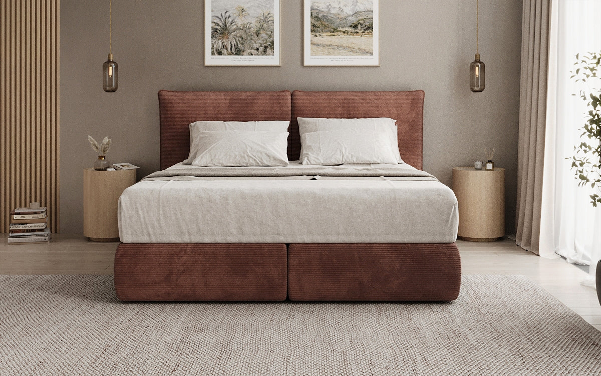 Boxspring posteľ Pillo v Mančesteri