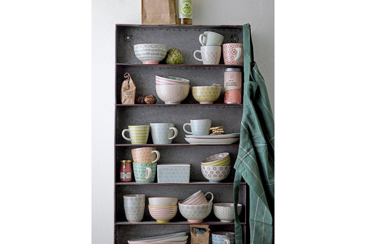 Pohár Elara - vyrobený z kameniny / sada 3 kusov