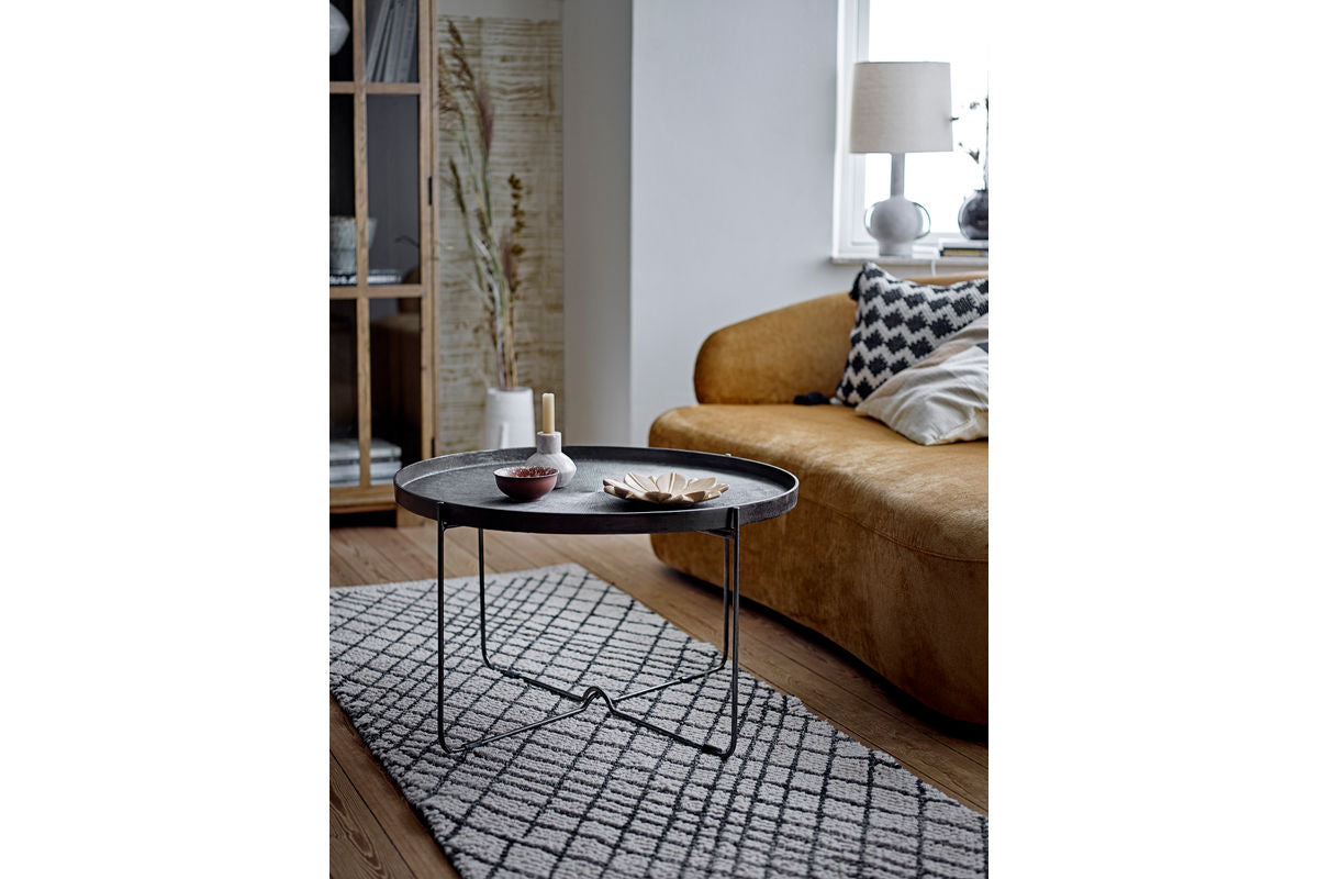 Schale Calma – Marmor in sandiger Naturfarbe