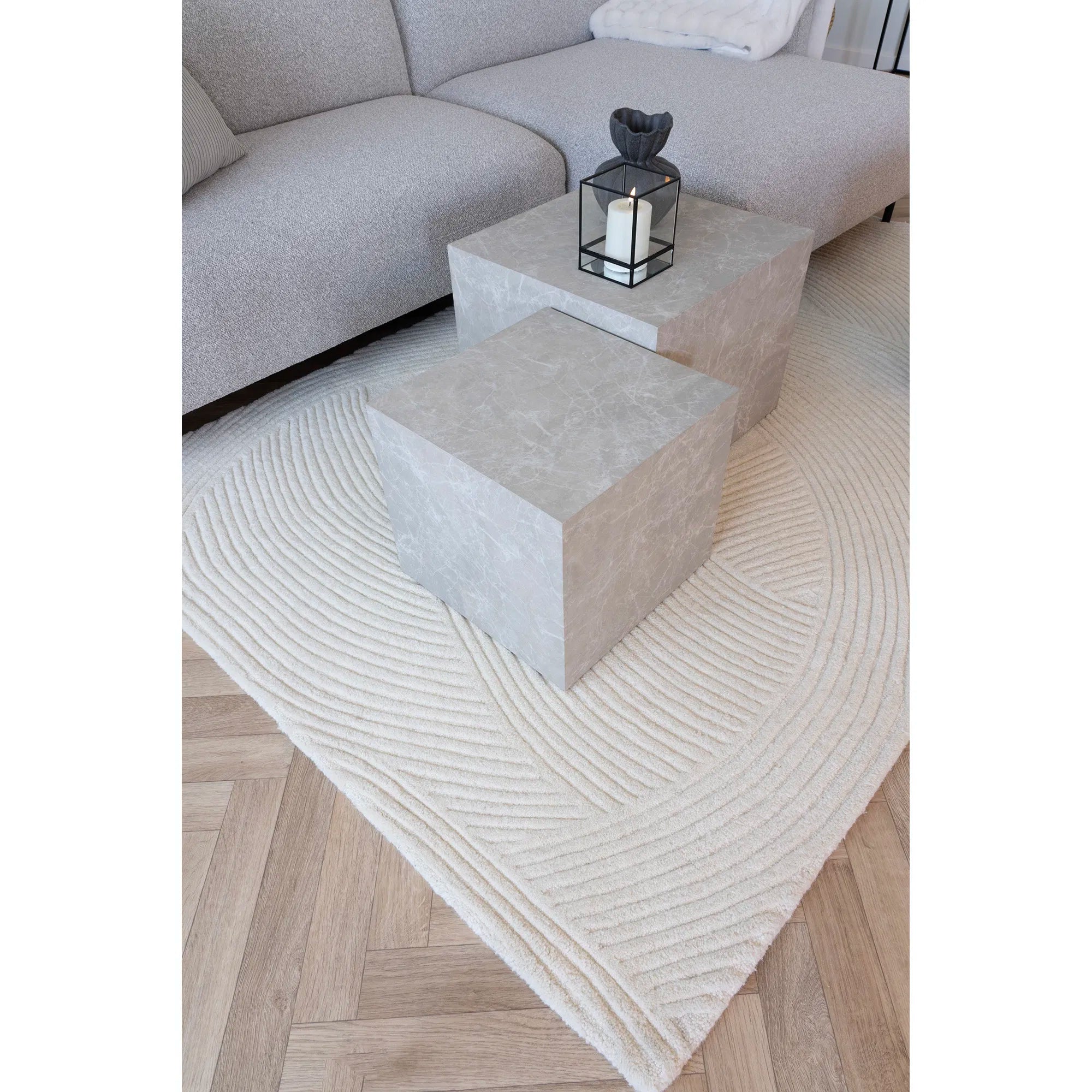 Teppich Arivon  – Handgetuftete Eleganz - 100% Wolle, 200x300