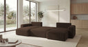 Designer Sofa Noma U mit Schlaffunktion und Stauraum in Cord