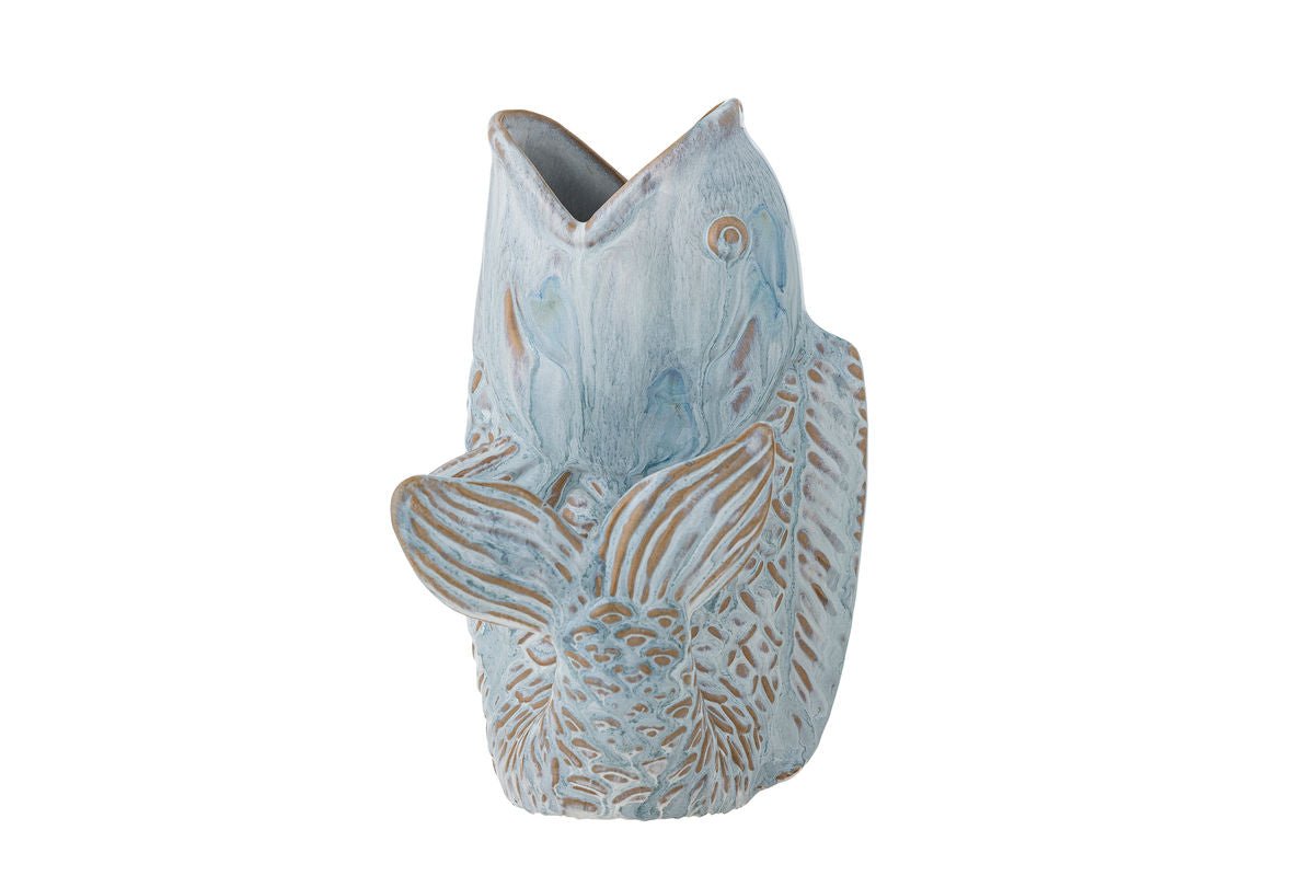 Vase „Springfish“ – aus Steingut