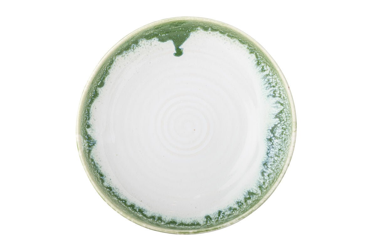 Servierplatte Vellin – aus Steingut mit reaktiver Glasur