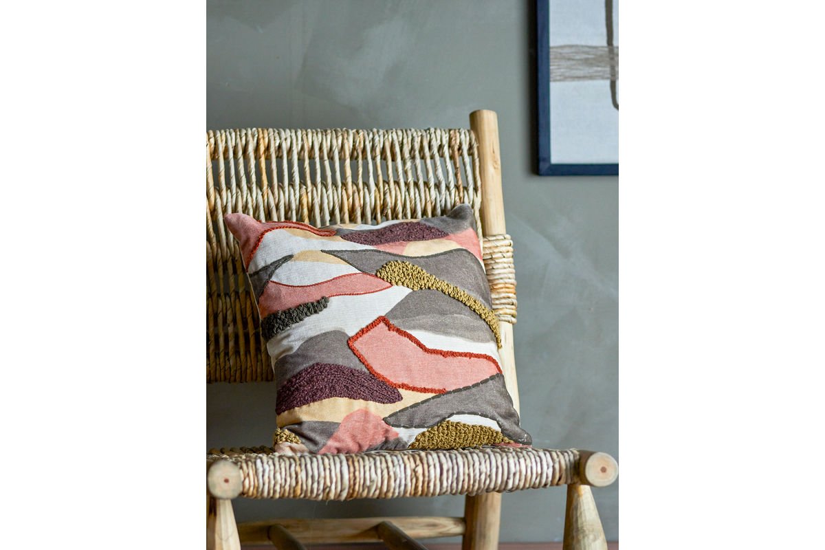 Zierkissen Mantova – Strukturmix in Erdtönen