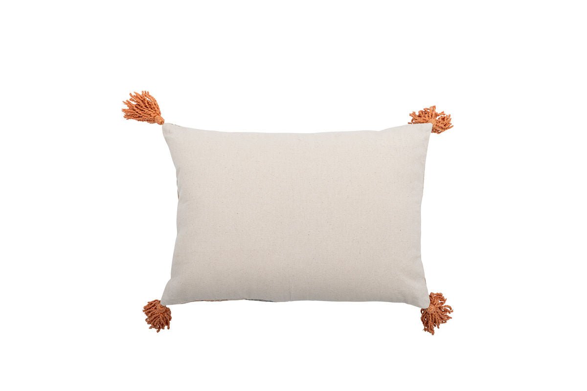 Zierkissen Girona – Printdesign mit Quasten