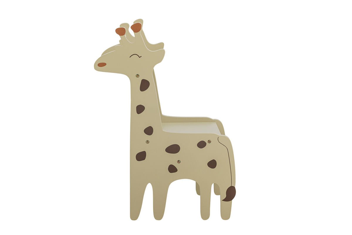 Detská stolička „Gigi“ – MDF s certifikáciou FSC® v prírodných a sivých odtieňoch