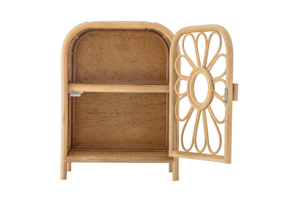 Detská komoda Ubud – kvetinový tvar z prírodného ratanu