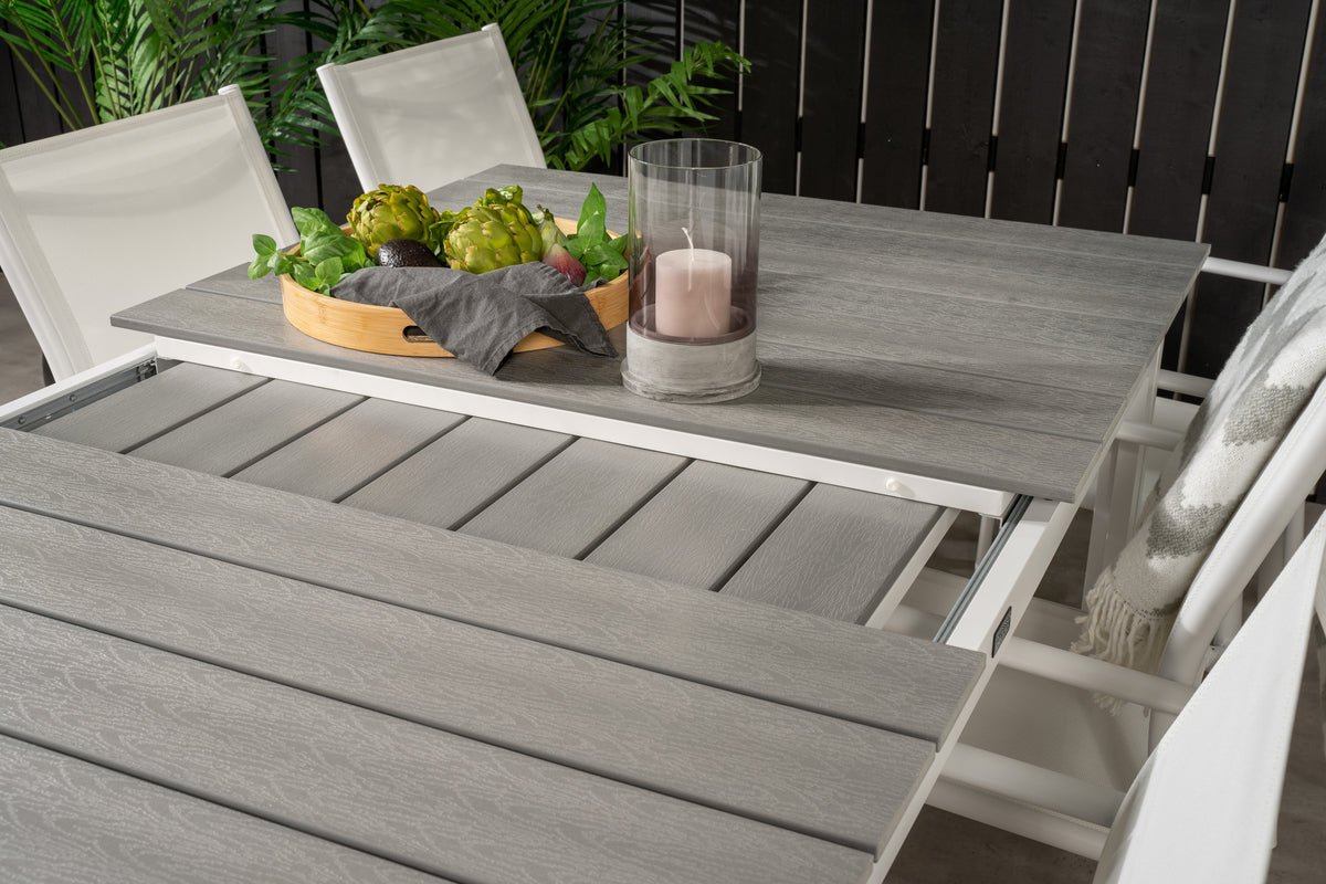 Záhradný stôl Kairen - perfektný pre spoločenské posedenia vonku