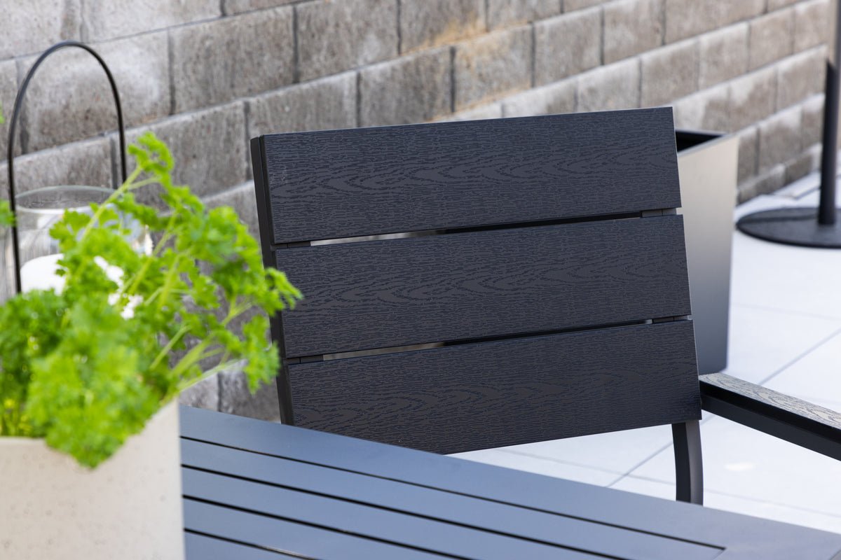 Sada 2 ks - Záhradná stolička Leonie z hliníka