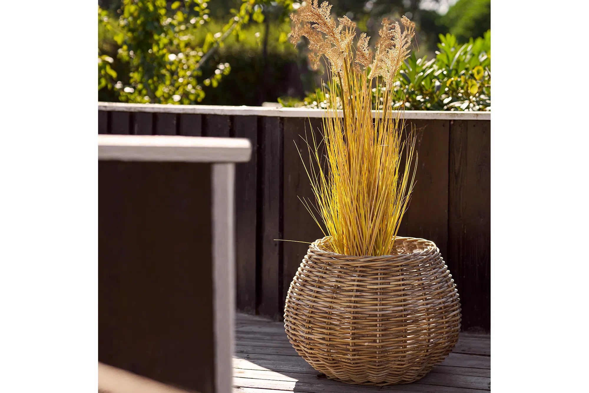 Košík na rastliny „Avenora“ – z Kubu ratanu, sada 2 kusov