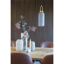 Vase Arthea – Keramik in Beige mit Struktur