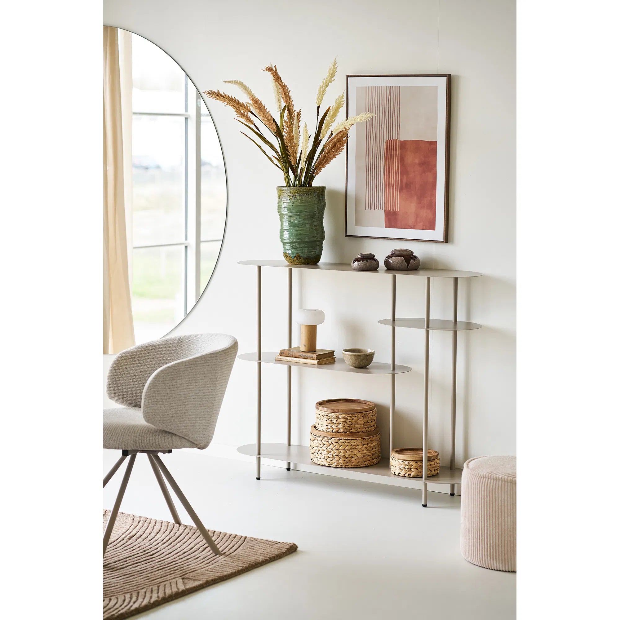 Aufbewahrungsdose Aelvona - aus Keramik gefertigt mit Deckel (2er Set)