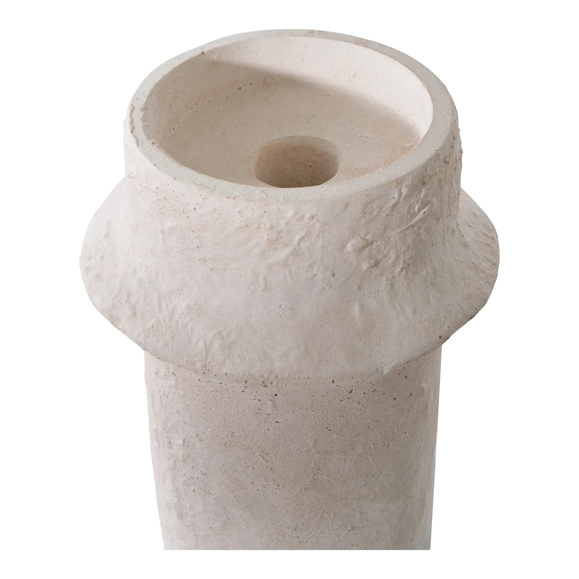 Sada svietnikov „Bianco Duo“ – Cement v bielej