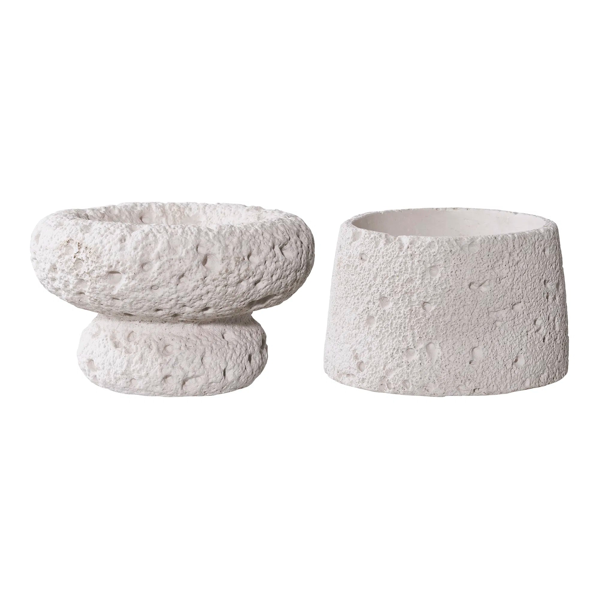 Sada svietnikov „Lunaro Duo“ – Cement v sivej