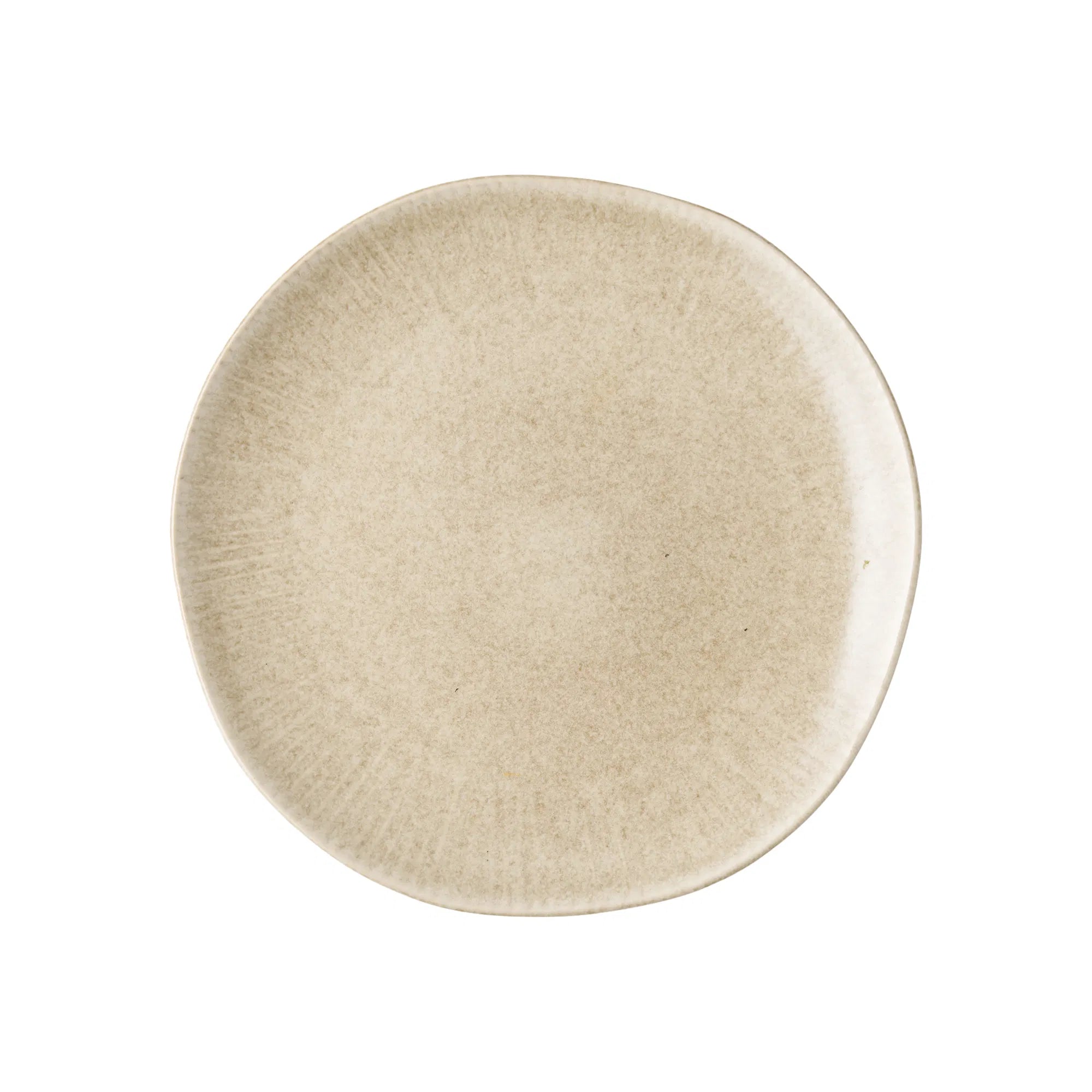 Teller Haviona – aus Steingut gefertigt in beige (4er Set)