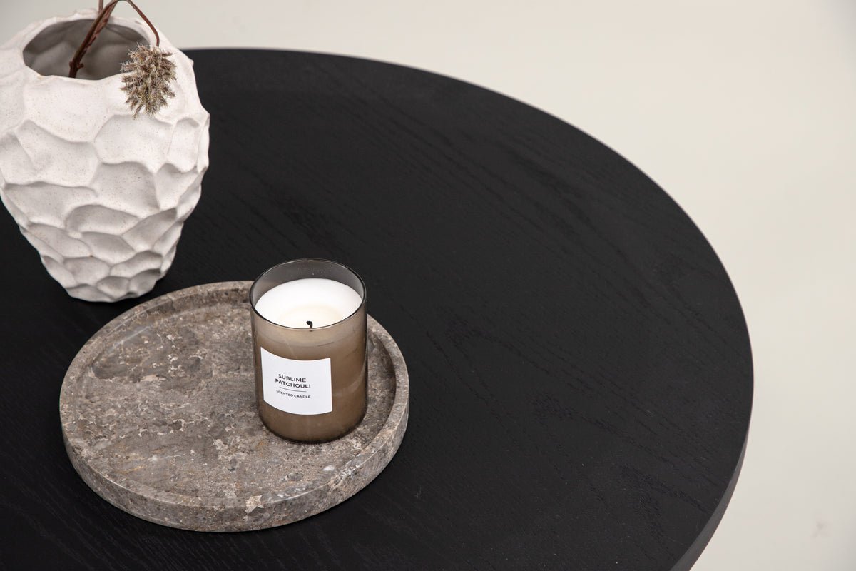 Konferenčný stolík Allan - s dreveným vzhľadom