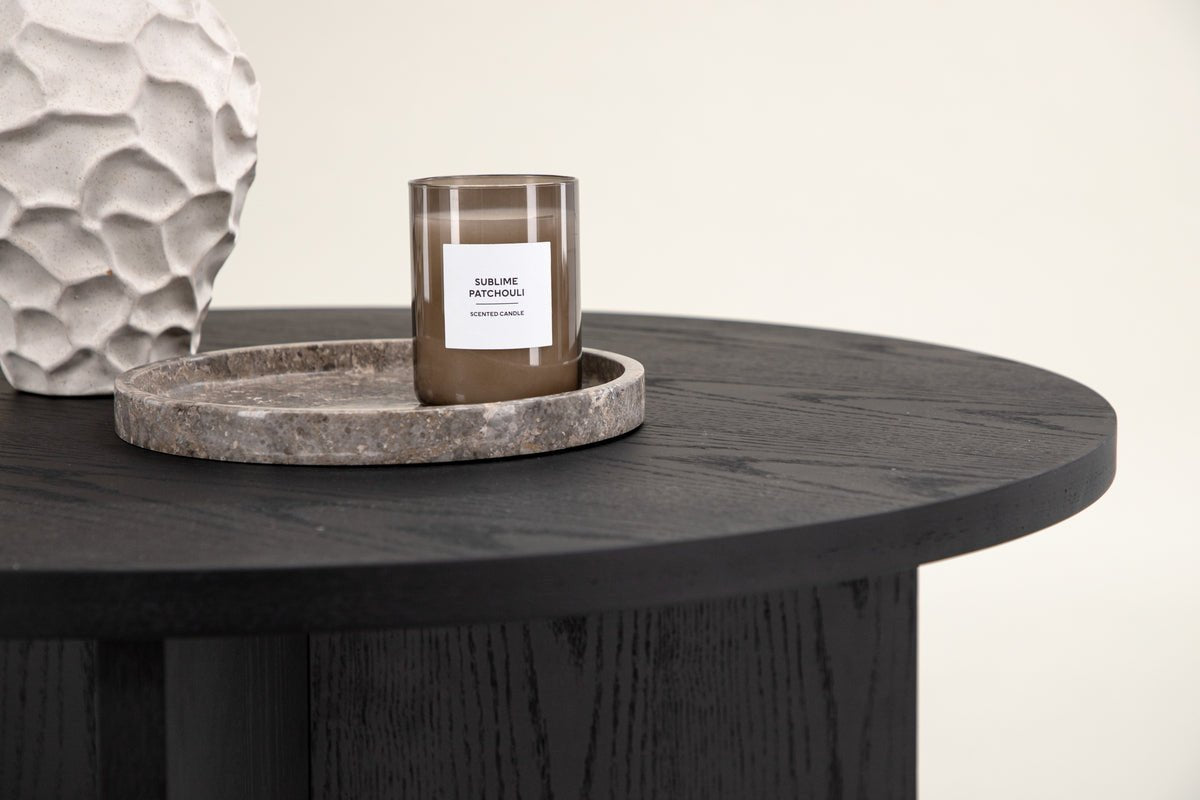 Konferenčný stolík Allan - s dreveným vzhľadom