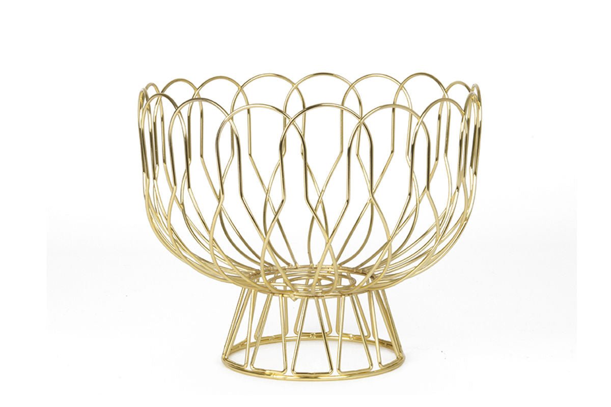 Košík na ovocie Sivora – vyrobený z železa