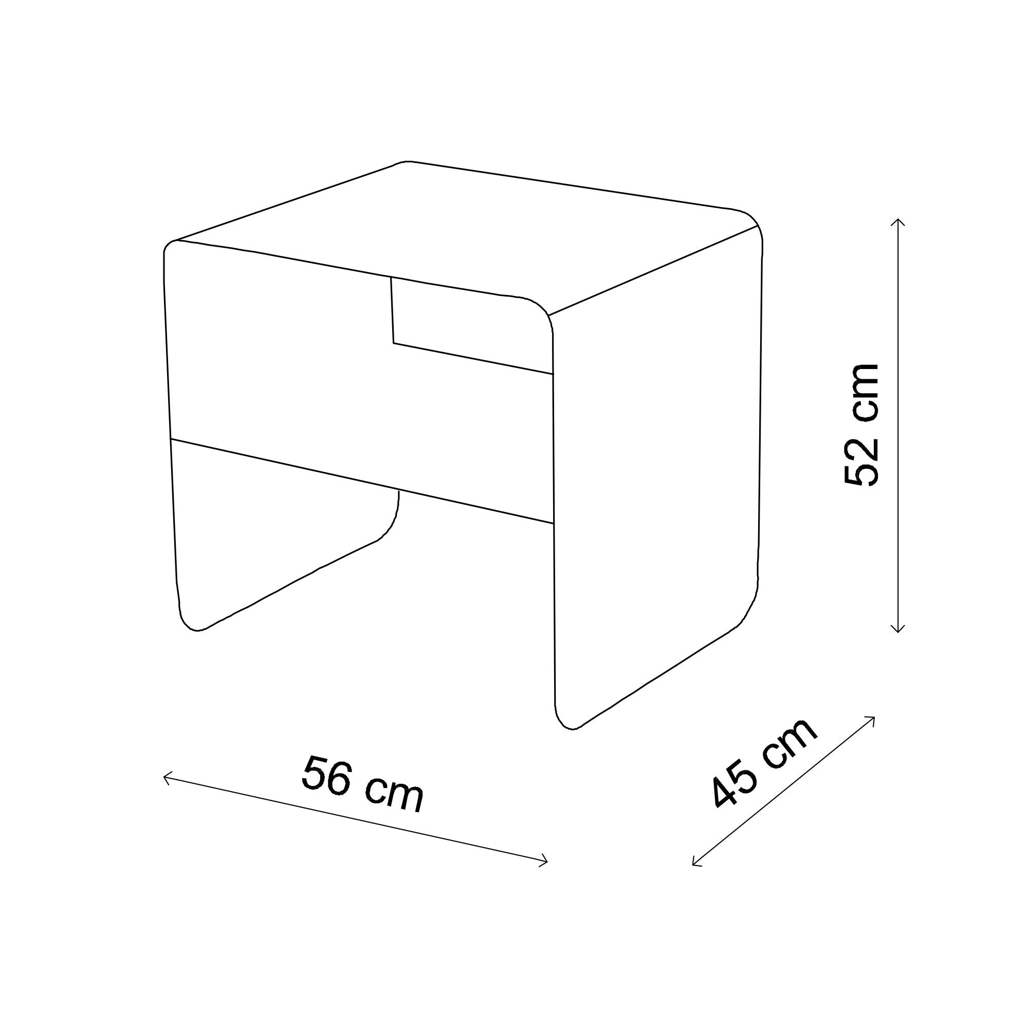 Konferenčný stolík Nivaro – z kovu v Czarny alebo Taupe
