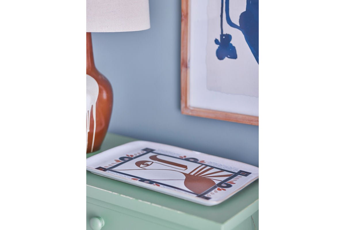 Servírovací tanier „Ravena“ – z kameniny