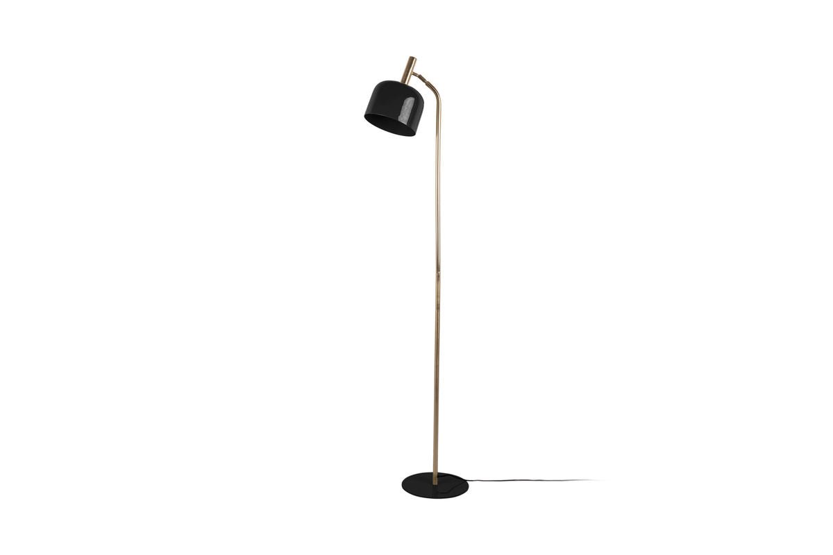 Stojacia lampa Norex – z železa s smaltovým povrchom