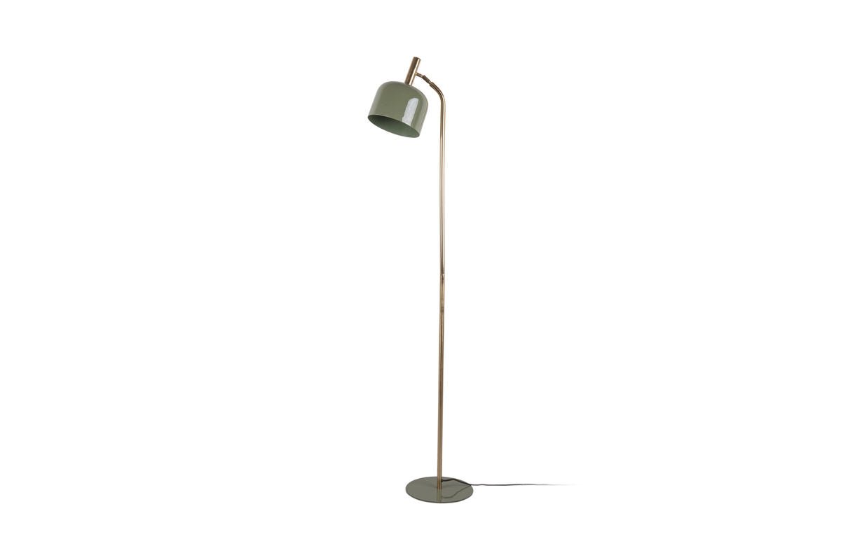 Stojacia lampa Norex – z železa s smaltovým povrchom