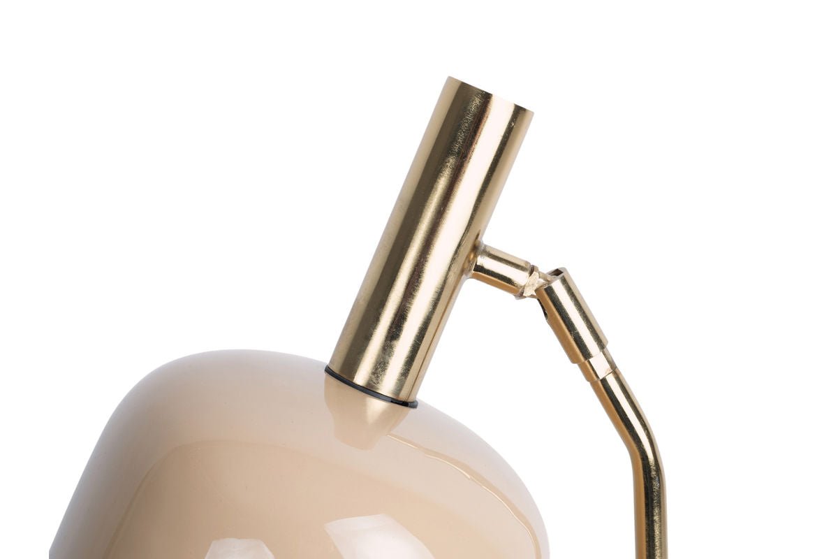 Stojacia lampa Norex – z železa s smaltovým povrchom