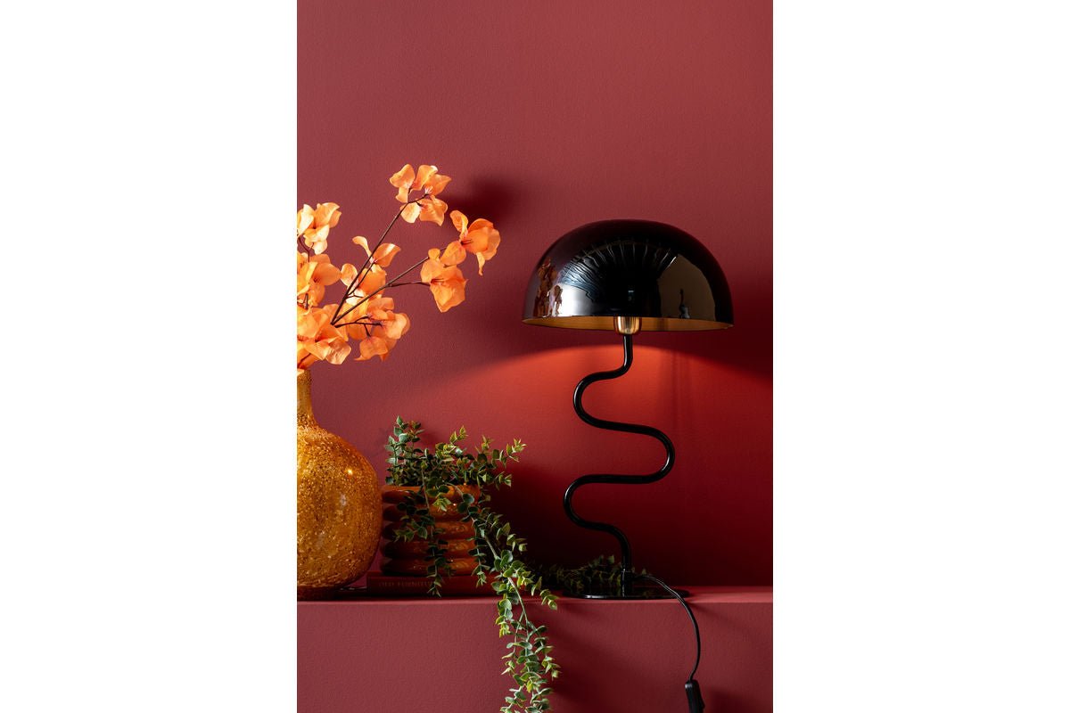 Stolná lampa Crazy Paris - dizajnové svietidlo z kovu